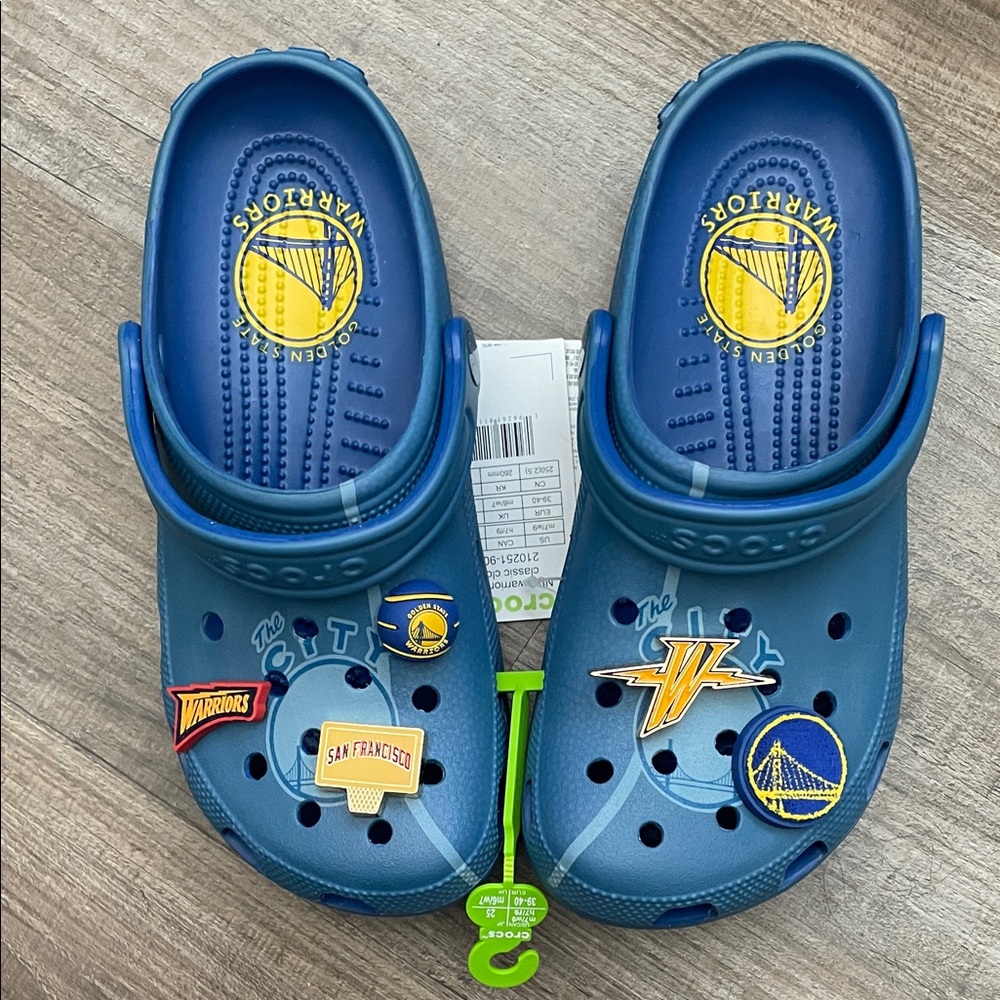 Golden State Warriors Crocs